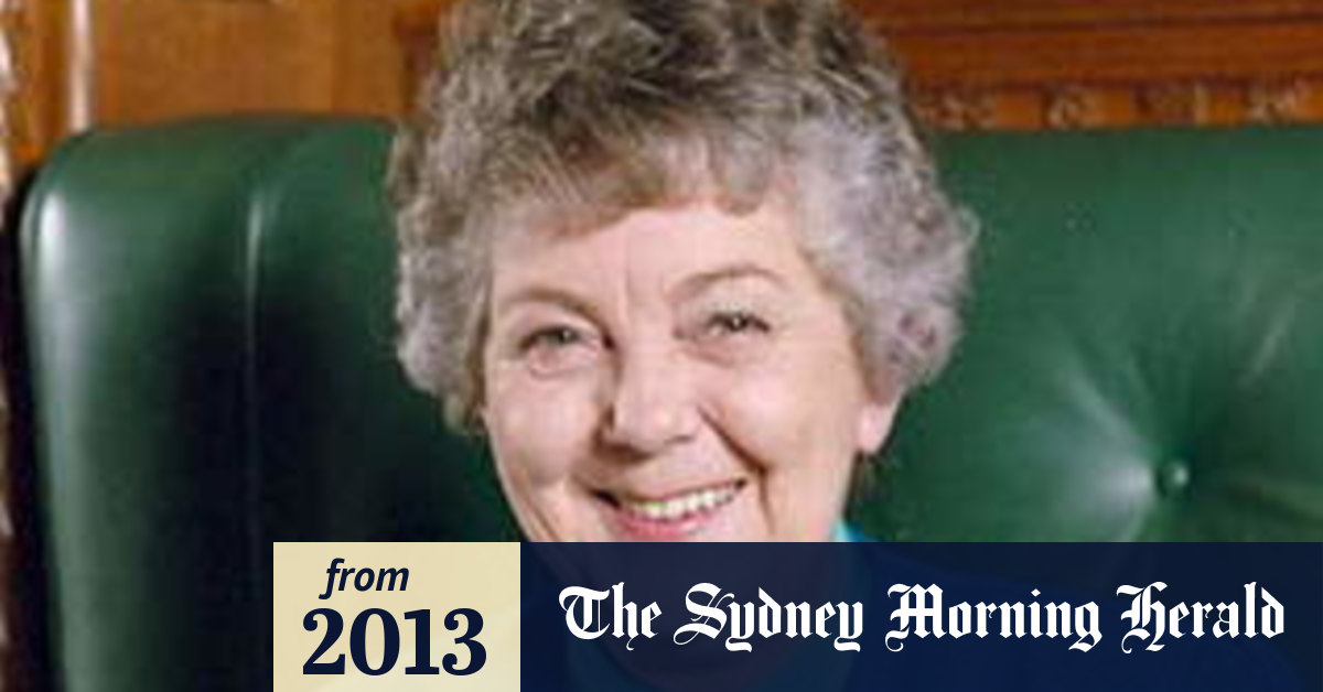 First federal woman speaker Joan Child dies